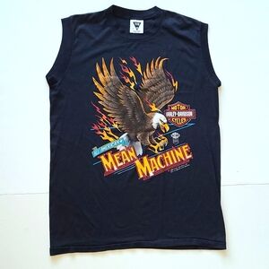 Vintage Harley-Davidson Mean Machine Tank Top